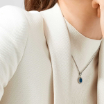 Ожерелье Bering Arctic Symphony 427-77-450 серебро