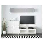 Тумба под ТВ - IKEA BRIMNES, 200х41х95 см, белый, БРИМНЭС/БРИМНЕС ИКЕА