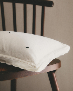 Zara Home наволочка декоративная из хлопка, молочный, 30x40 см · 6614/008