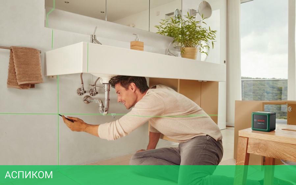 Лазерный нивелир Bosch Quigo MM2 Green (0.603.663.C02)