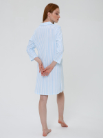 Туника Д-023П/белоголубая-полоса
