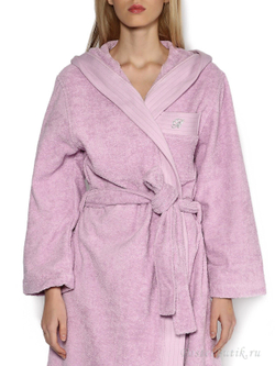 Элитный халат махровый Crociera лаванда от Blumarine