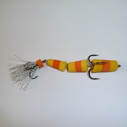Приманка джиговая ФЛАЖОК 1 жел./оранж./жел.