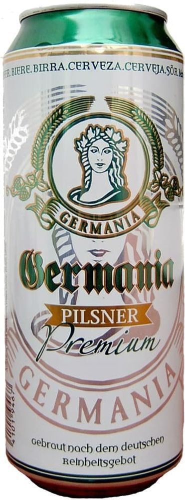 Germania Pilsner 0.5 л. - ж/б(24 шт.)