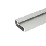 Алюминиевый рамочный профиль для фасадов, Серебро матовое, купить с доставкой, Казахстан