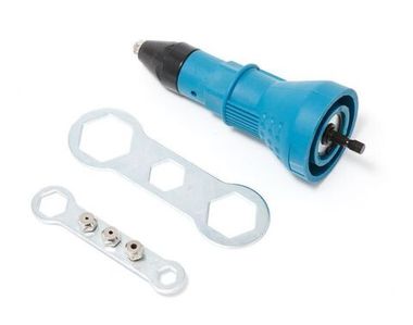 Адаптер-заклепочник для дрели (2.4, 3.2, 4.0, 4.8мм, min 11Nm, max 1000 об/мин), в блистере Forsage F-6786