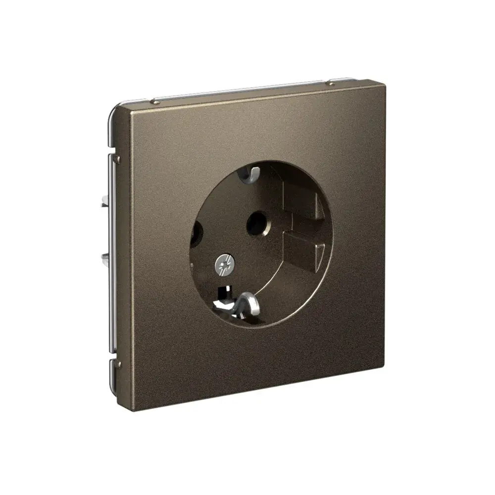 ARTGALLERY РОЗЕТКА с заземлением, 16А, механизм, МОККО