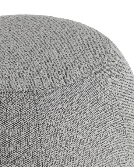 Пуф Флик букле серый
