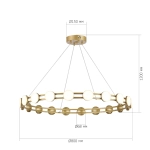 Подвесная люстра St Luce MONRO SL6610.203.20