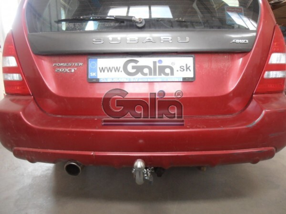 Фаркоп оцинкованный Galia S072A для Subaru Forester 1997-2008(паспорт и сертификат в комплекте)(без электрики)