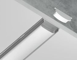 Ambrella Алюминиевый профиль накладной гибкий 18*4 для светодиодной ленты до 15мм Alum Profile GP1600AL