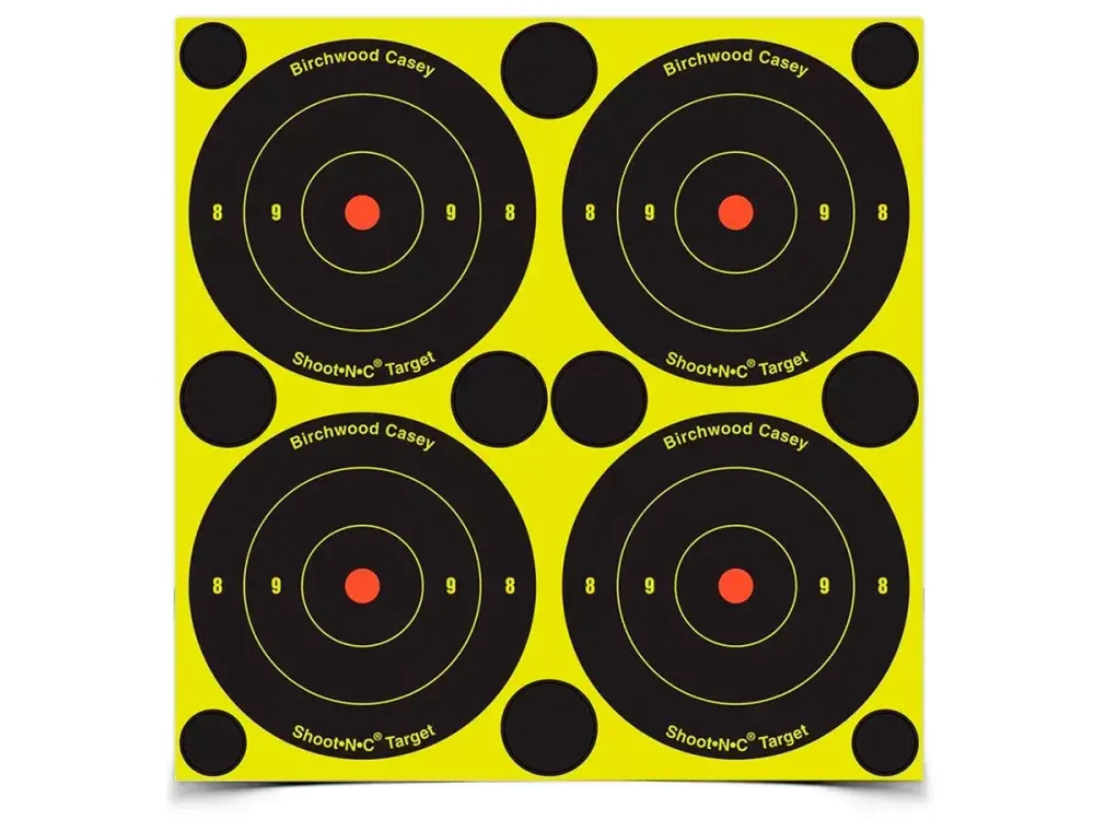 Мишень осыпающаяся Birchwood Shoot-N-C Bulls-eye Target D 3 240шт. (BC-34375)