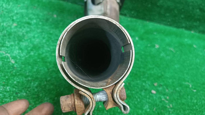 Насадка глушителя левая Porsche Cayenne 3 (17-23)