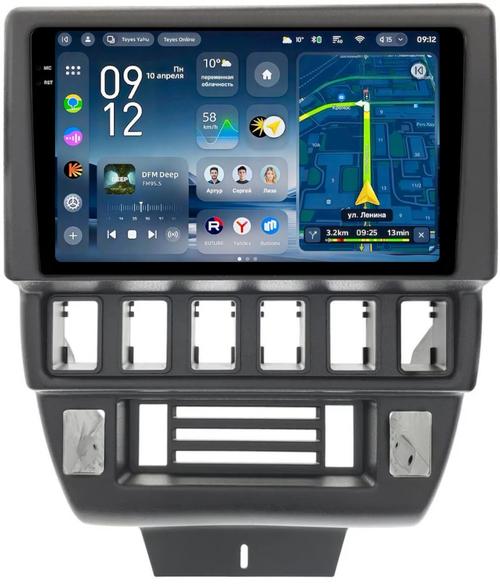 Магнитола для Lada 4x4, Urban, Bronto 1993-2019 - Teyes CC4-PRO монитор 9.5" 2K QLED на Android 13, Быстрейшая, Snapdragon 778G, ИИ, CarPlay, DSP, 4G SIM-слот