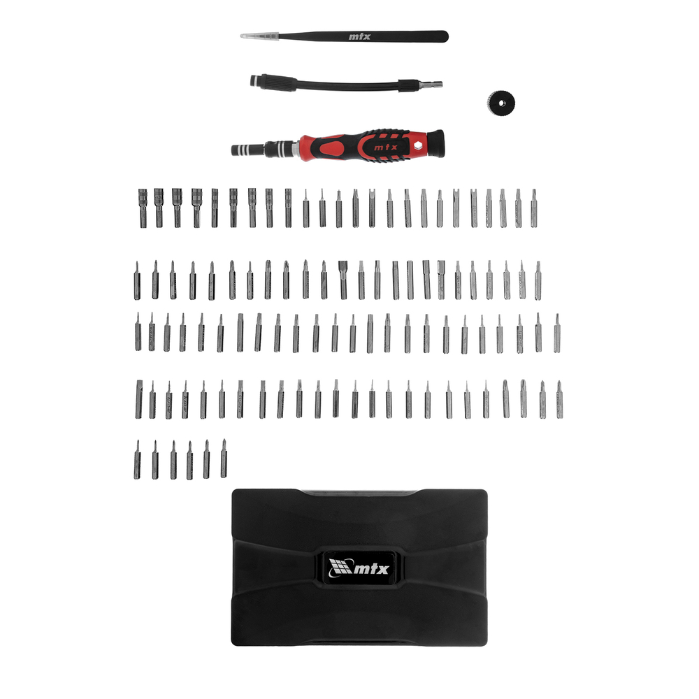 Набор для точных работ 107 в 1, универсальный, сталь CrV MTX