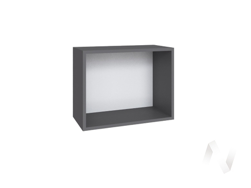 Антресоль торцевая Мадрид 0;25 400 (графит серый)