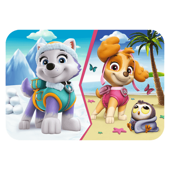 Pazl \ Puzzle \ Пазлы Puzzles - "24 Wooden Puzzle" - Girl's PAW Patrol / Viacom PAW Patrol