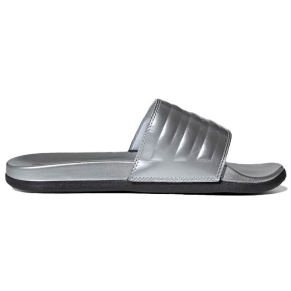 Adidas Adilette Comfort Slide 'Silver Metallic'