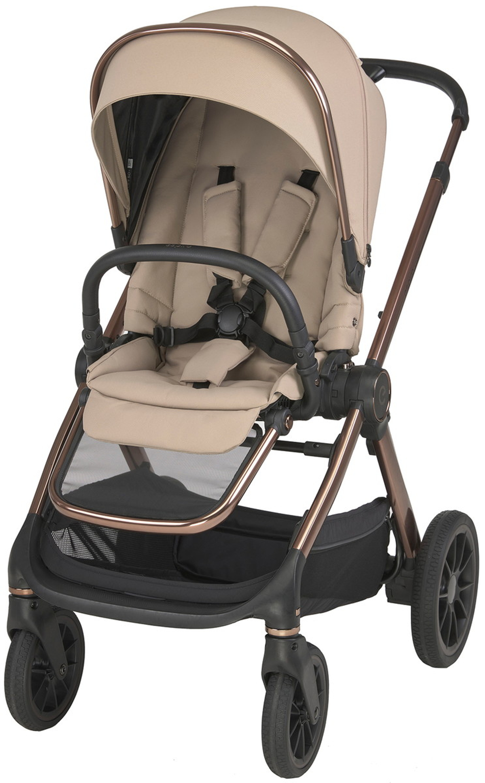 Детская коляска 3 в 1 Espiro Code 2026 и автокресло Pi Beige 119 loving beige