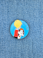 Значок Малыш и щенок - Лучший друг, серия Малыш и Карлсон