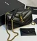 Сумка Saint Laurent Loulou, черный
