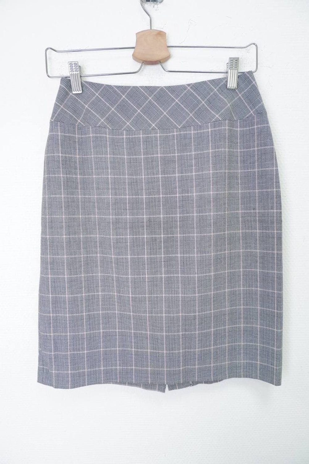 Юбка в стильную клетку 42 размер