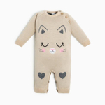 Комбинезон вяз. "Котик" рост 68-74 см (Крошка Я)