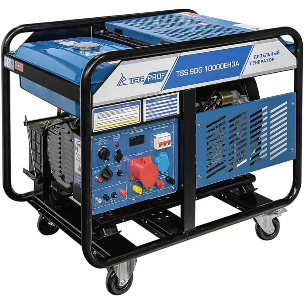 ТСС SDG 10000EH3A дизель генератор с блоком АВР ТСС С 10000/400 100138/190007