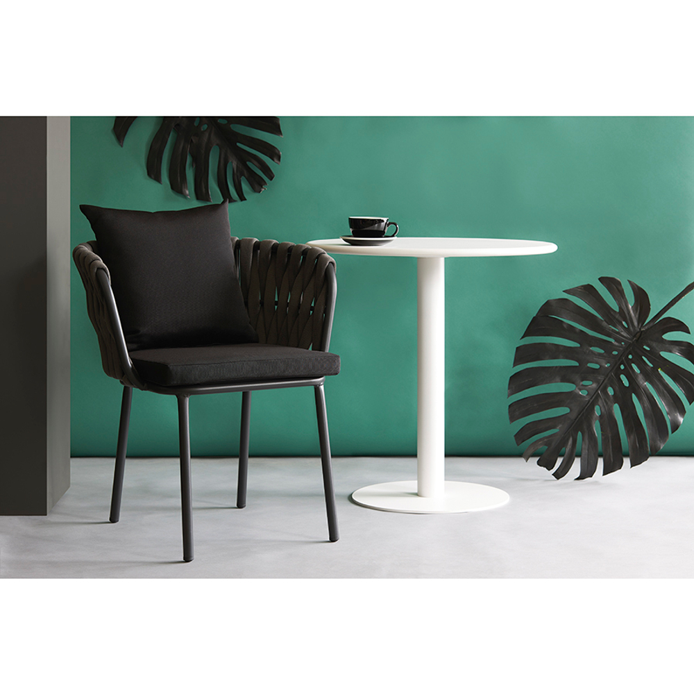 Стул braid, серый/черный