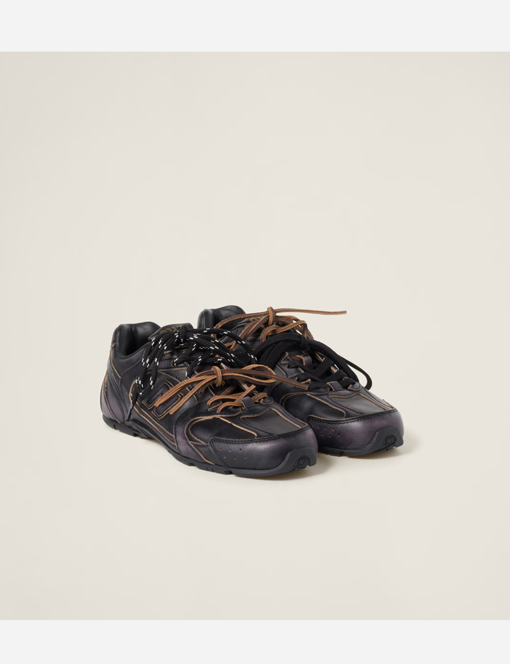 Miu Miu x New Balance 530 SL leather sneakers