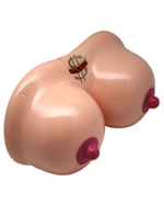 Копилка «Бюст» с эротическими звуками (Цвет: телесный)