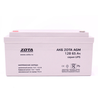 Аккумуляторная батарея АКБ ZOTA AGM 65-12