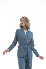 Костюм кимоно и брюки клеш