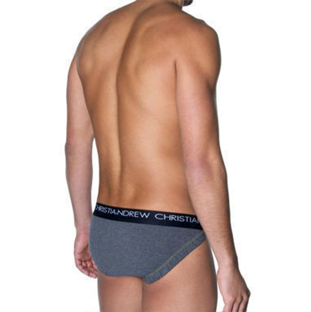 Мужские трусы брифы Andrew Christian Flashlift Brief Pro Charcoal  AC42