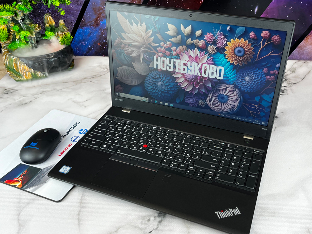 Ноутбук Lenovo ThinkPad P51s, Core i7-6500U, 15.6", FHD, IPS Quadro M520 2Gb, Windows Pro, Чёрный, Русская раскладка