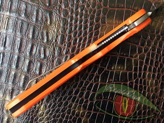 Складной нож Reptilian Зубочистка-2 c клинком из стали 9Cr18MoV, рукоять G10