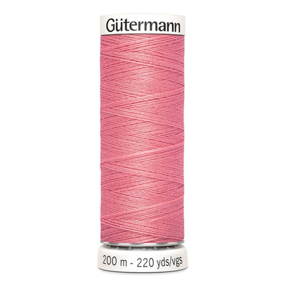 Нить Sew-All 200 м, Gutermann, 985 умеренно розовый