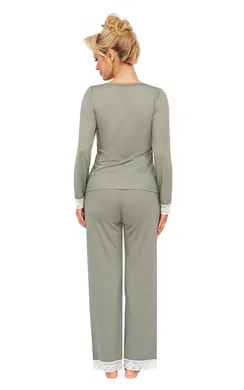 Simply long pyjamas Olive