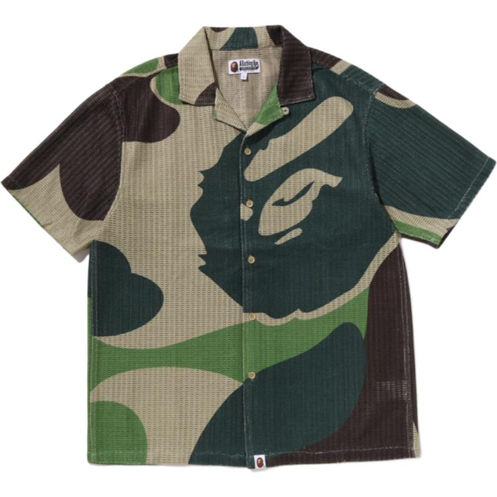 A Bathing Ape Bathing Ape Ss26 Shirts Polyester Single Breasted Summer Thin 0zxsrm313321q