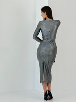 Платье-люрекс