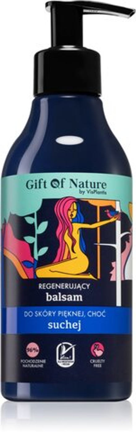 Vis Plantis Gift of Nature - регенерирующее молочко для сухой кожи /   300  ml  / GTIN 5907618130455