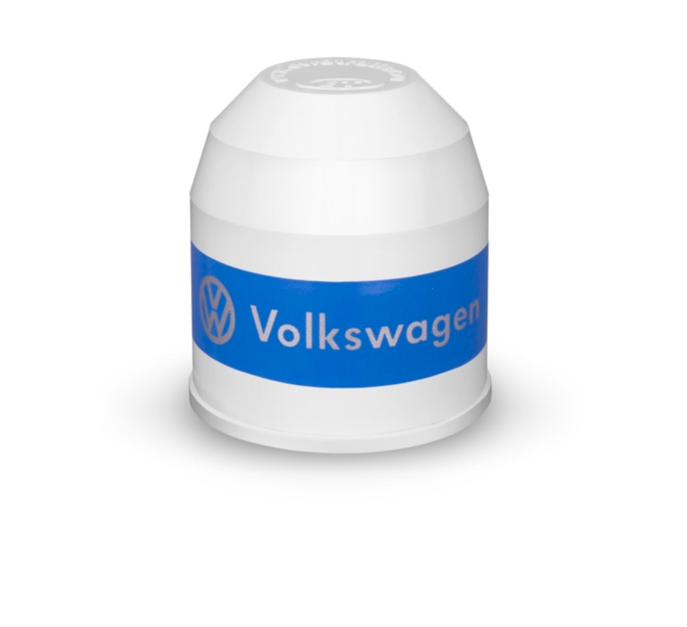 Колпачок на шар фаркопа для Volkswagen, пластик, белый