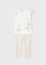 футболка с леггинсами