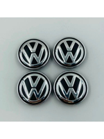 Колпачки на литые диски с эмблемой Volkswagen 56 мм 4 шт