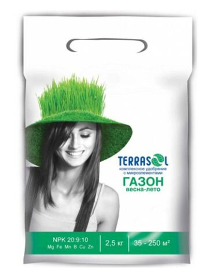 Удобрение Газон Весна-Лето TerraSol 2,5кг
