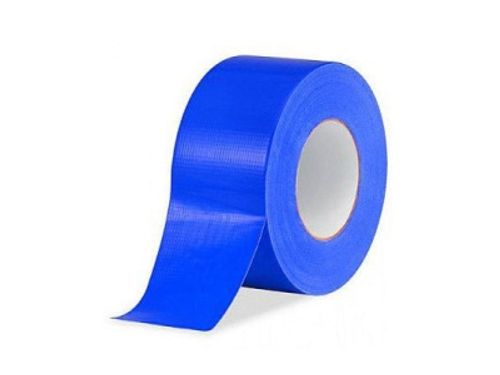 Лента клейкая ТПЛ армированная синяя 48мм*50м