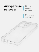 Чехол ROSCO для Vivo V25e;Vivo V25 (арт. VV-V25E-TPU-01-TRANSPARENT )