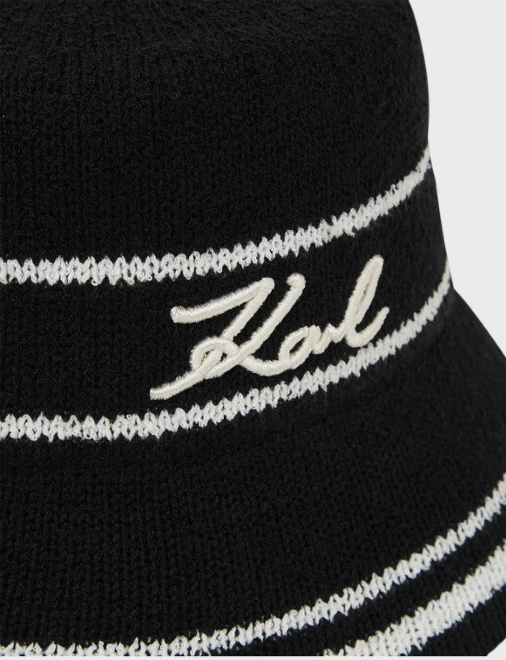 Панама KARL LAGERFELD K/Signature Logo Bucket Hat