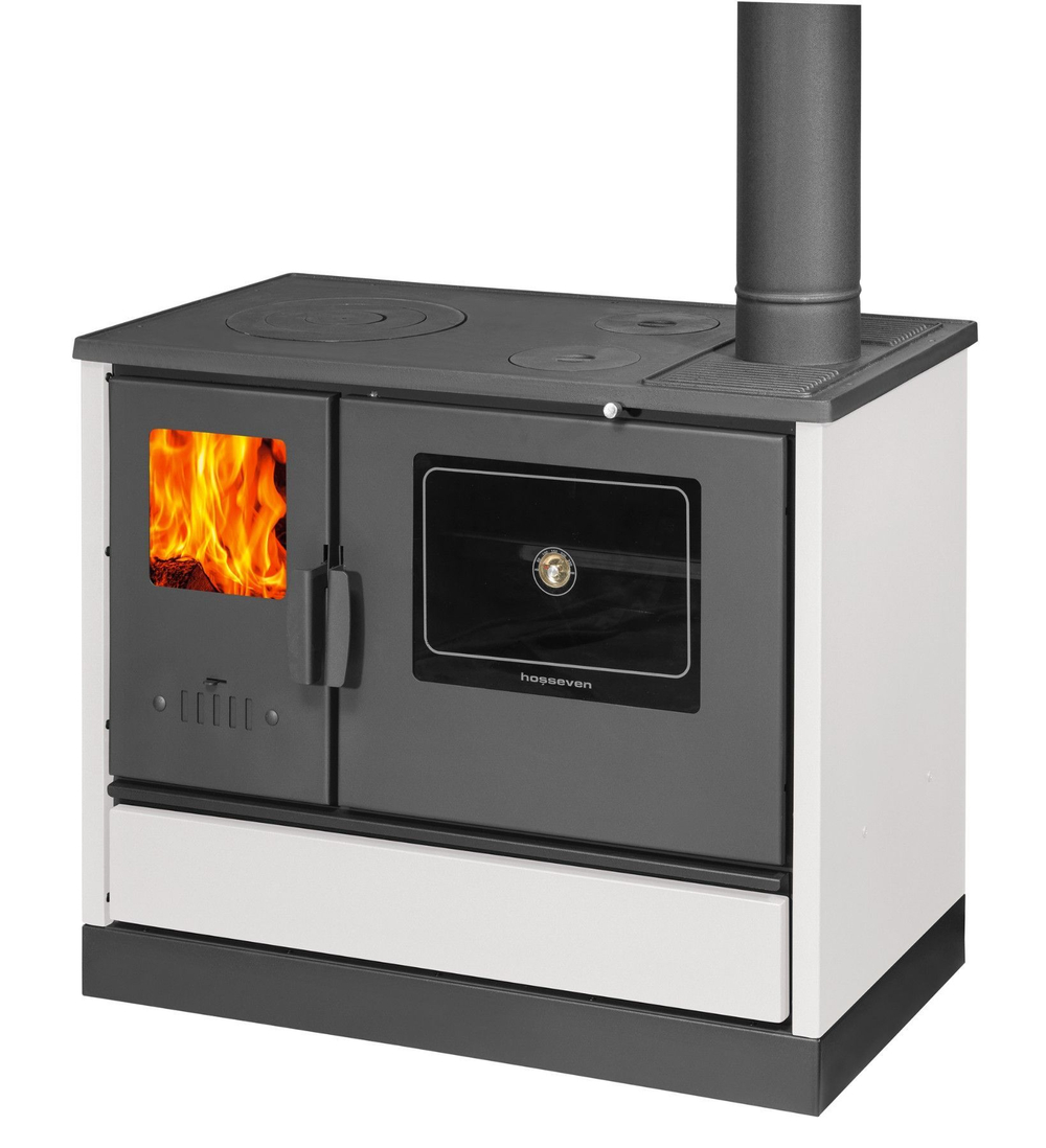 Печь отопительно-варочная со встроенной духовкой Hosseven 4020
