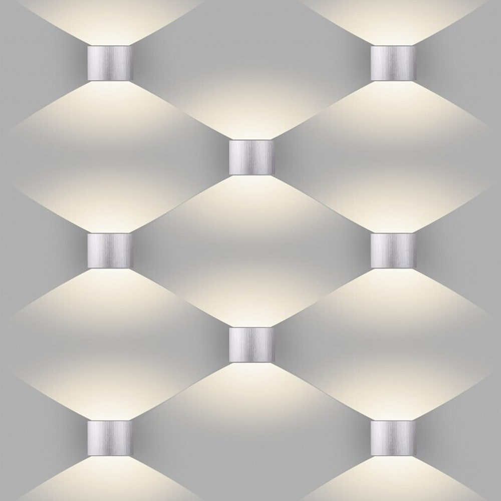 Уличный настенный светильник Elektrostandard 1518 TECHNO LED алюминий